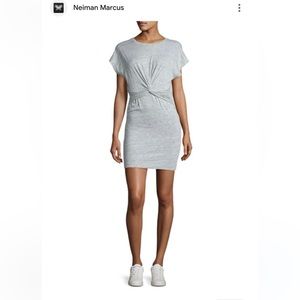 IRO PIER TOP SHIRT GREY DRESS